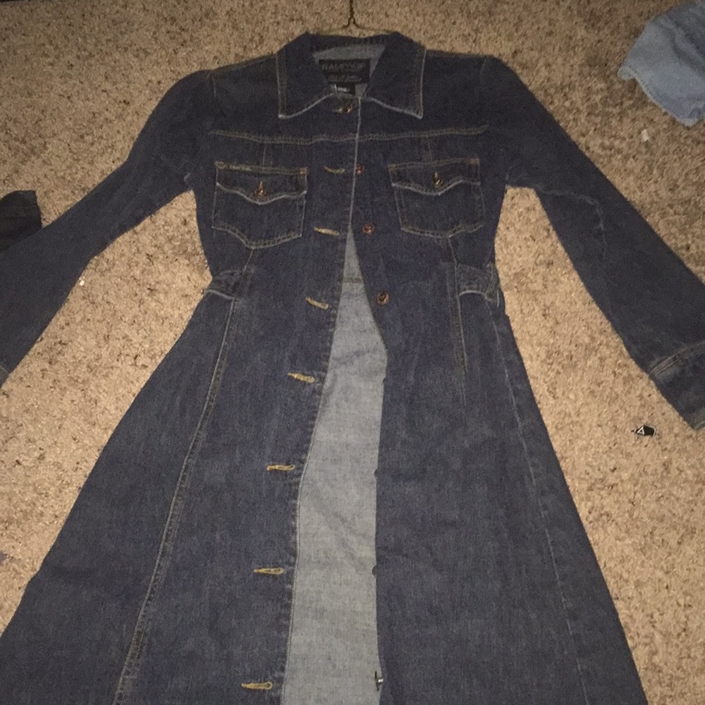 Jean dress never worn!!!